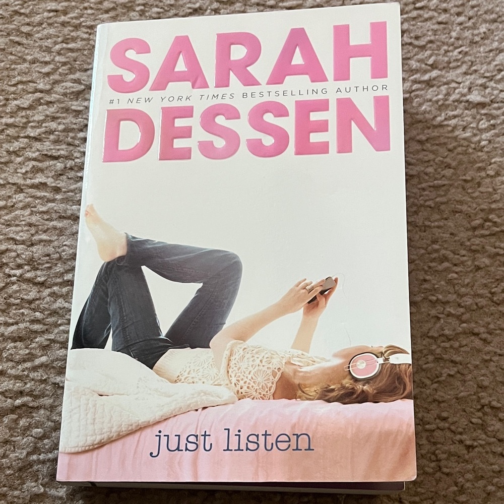 Sarah Dessen 'Just Listen' Book